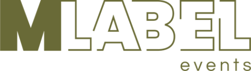 Logo van M label events